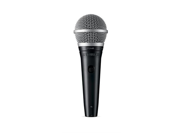 Shure PGA48-XLR-E HANDHELD MIC W/15FT XLR CABLE 