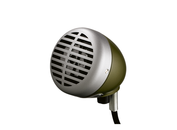 Shure 520DX Green Bullet harmonica microphone