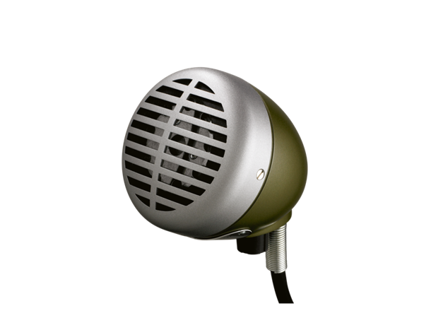 Shure 520DX Green Bullet harmonica microphone 