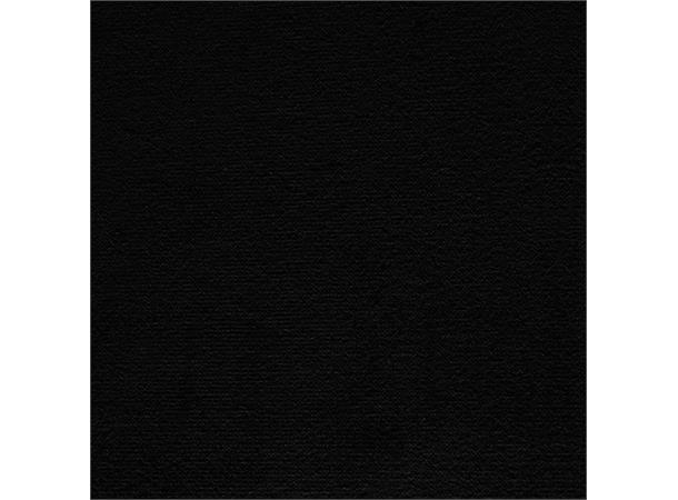 ASCONA 570 jet black B1 Scenefløyel i bomull