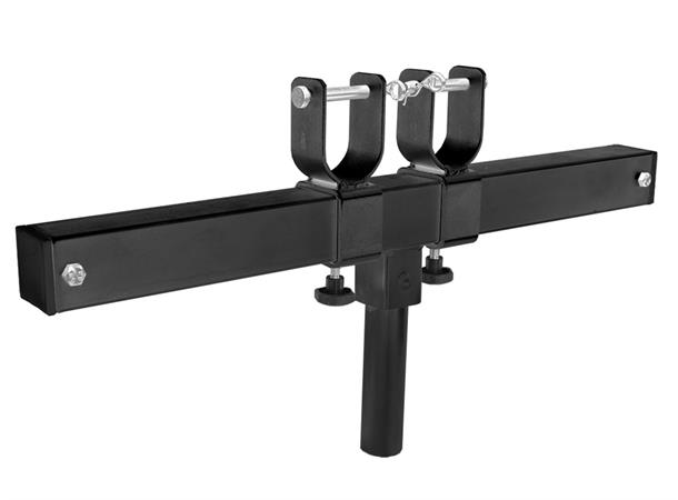 Adapter for top load lifting towers Universal truss bracket Black