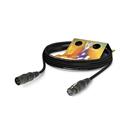 MC The Stage, sort,  3,00m XLR/XLR Hicon.